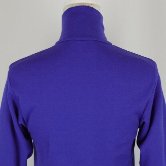 Lowe Alpine Women's Small Purple PolarTec Fleece 1/2 Zip Activewear Pullover - Picture 4 of 7